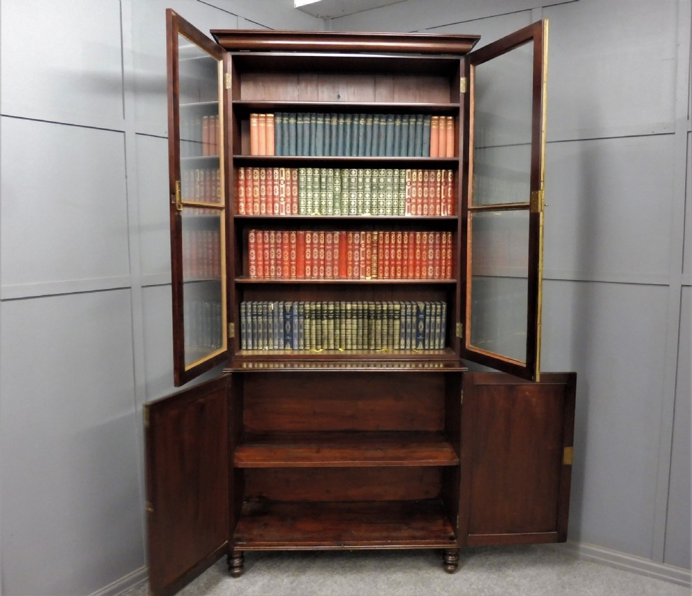 REGENCY PERIOD BOOKCASE CIRCA 1820 View VIII