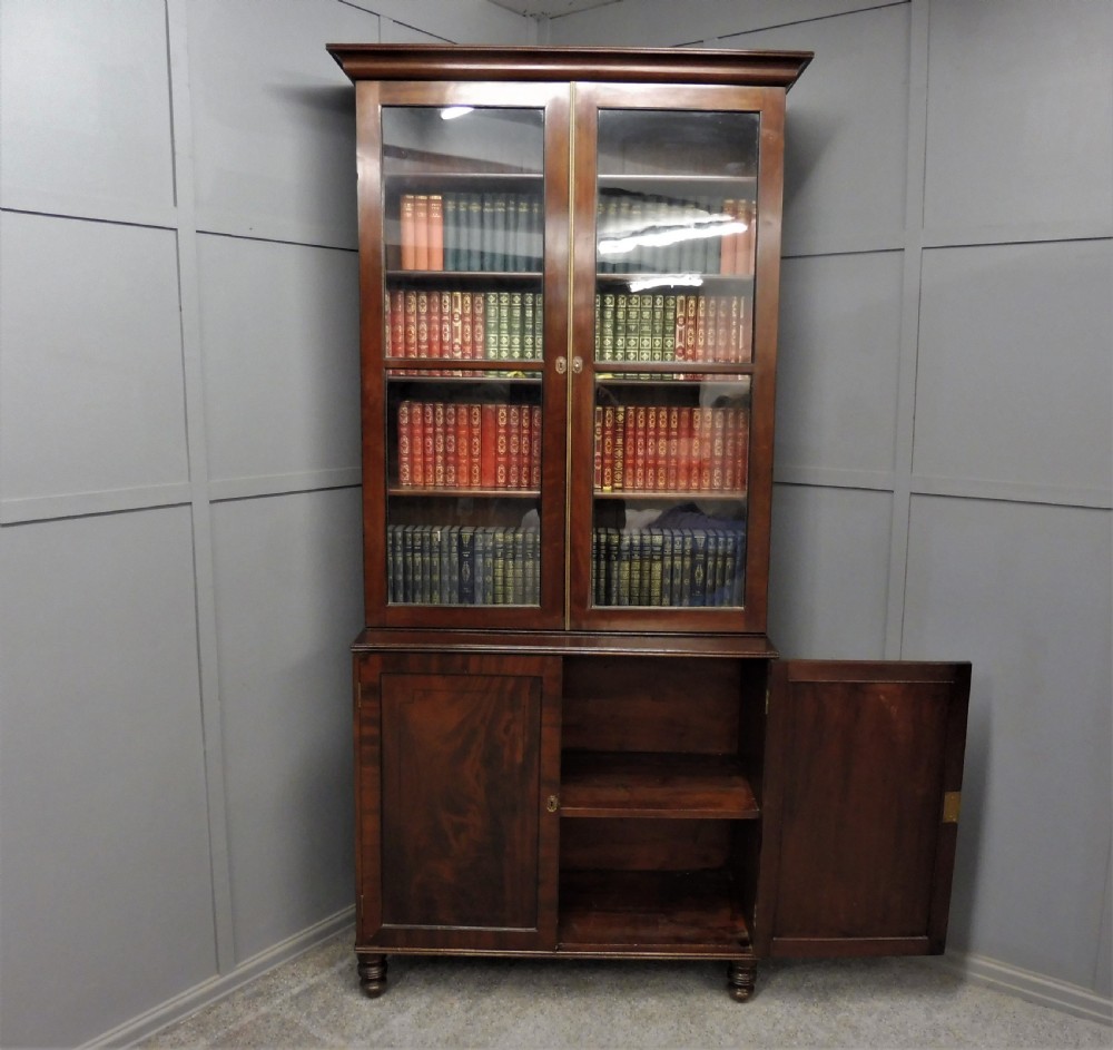 REGENCY PERIOD BOOKCASE CIRCA 1820 View X