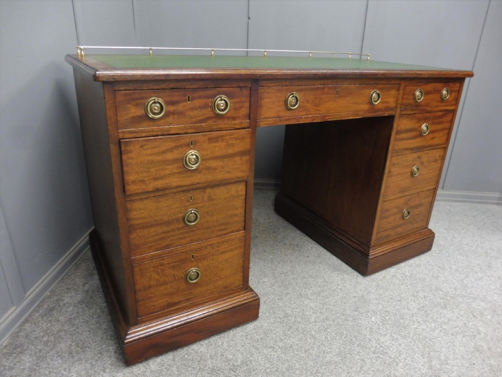 MAHOGANY DESK BY GILLOW AND CO View V