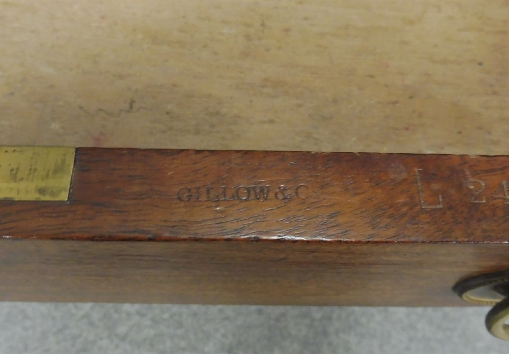 MAHOGANY DESK BY GILLOW AND CO View VIII