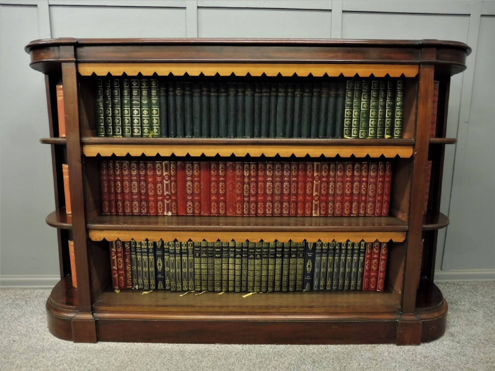 VICTORIAN MAHOGANY BOOKCASE View II