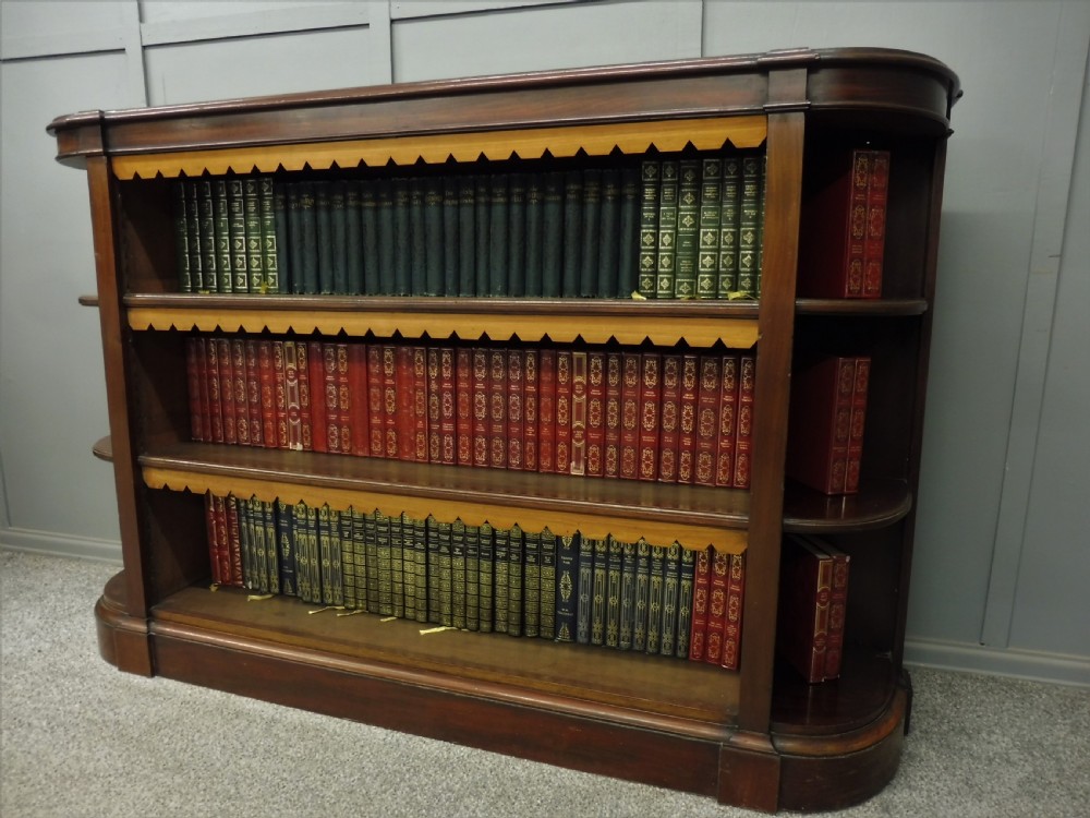 VICTORIAN MAHOGANY BOOKCASE View III