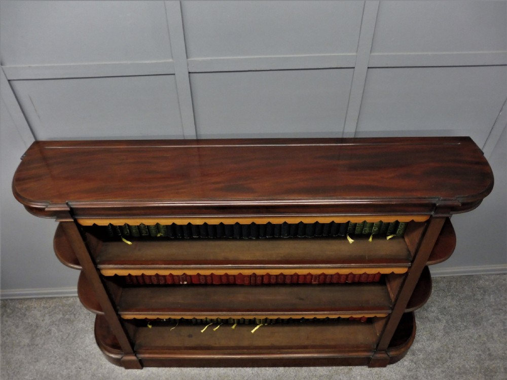VICTORIAN MAHOGANY BOOKCASE View VI