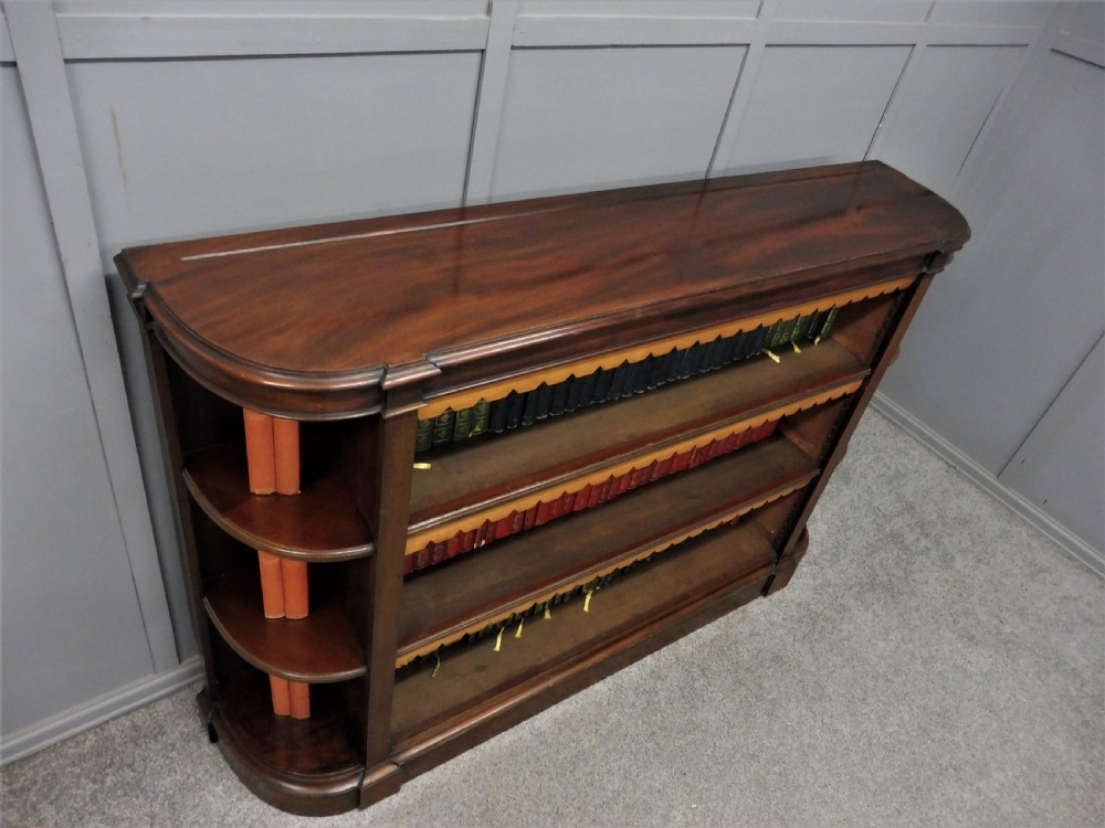VICTORIAN MAHOGANY BOOKCASE View VII