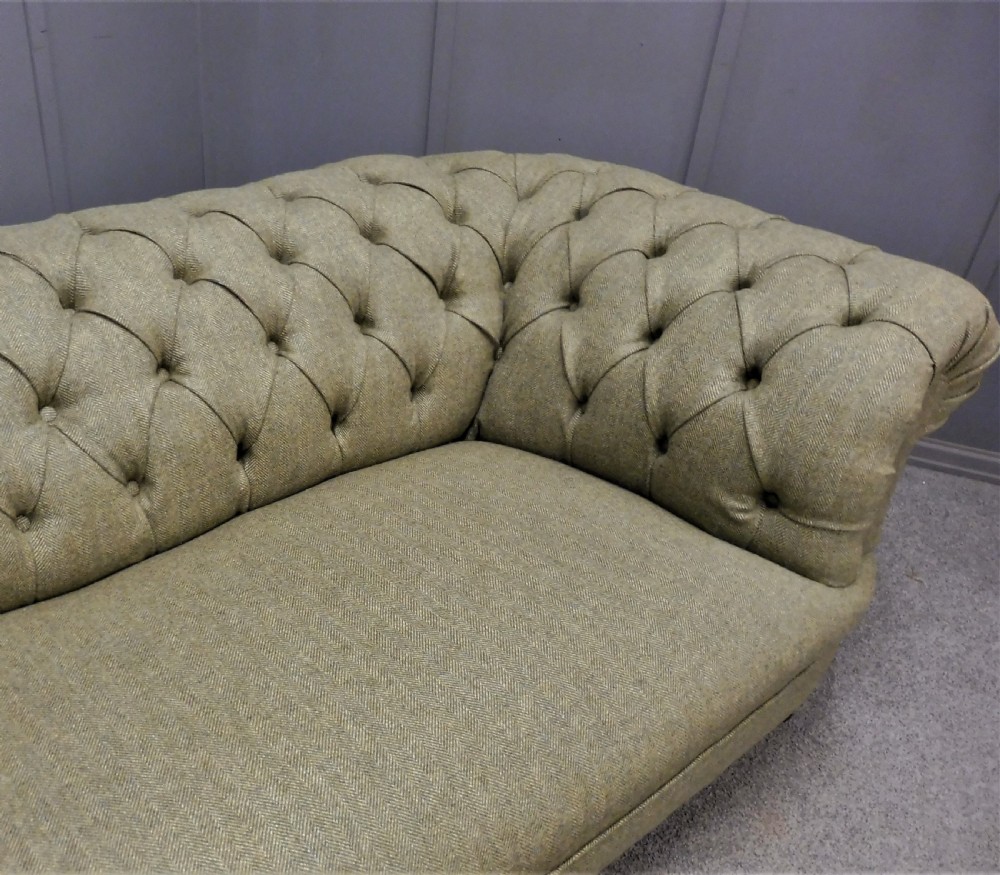 LARGE VICTORIAN CHESTERFIELD SOFA View VI