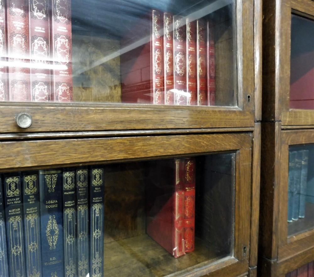  A TALL PAIR OF GUNN STACKING BOOKCASES View VI