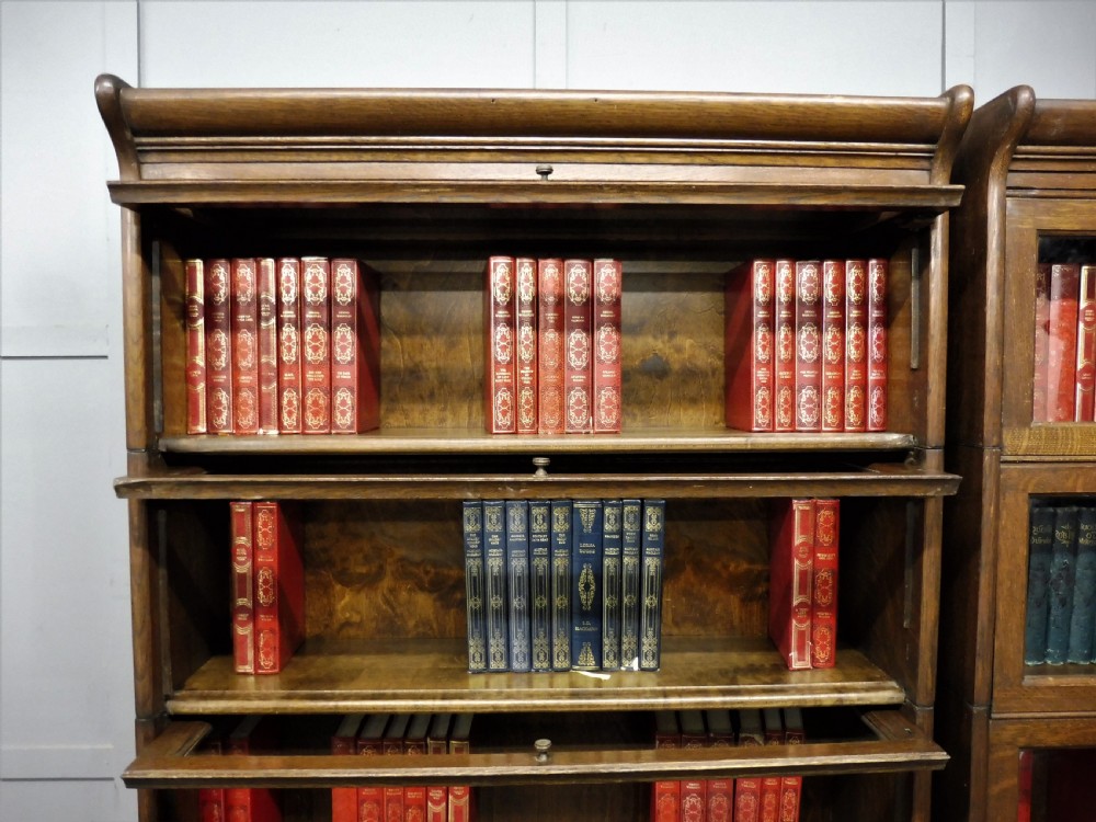  A TALL PAIR OF GUNN STACKING BOOKCASES View VIII