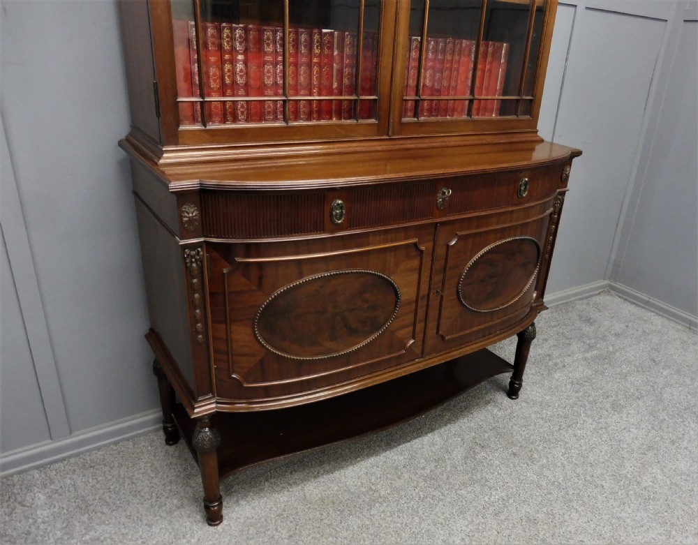 SUPERIOR QUALITY EDWARDIAN SECRETAIRE BOOKCASE BY CHRISTOPHER PRATT View XII