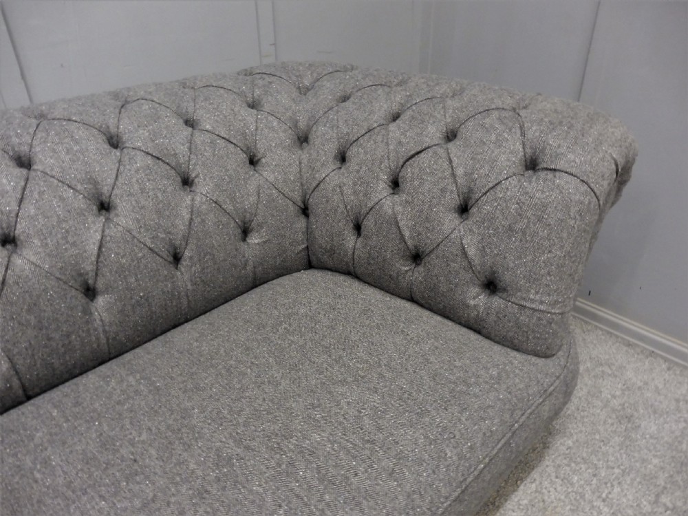 LARGE FULLY RESTORED VICTORIAN CHESTERFIELD SOFA View VII