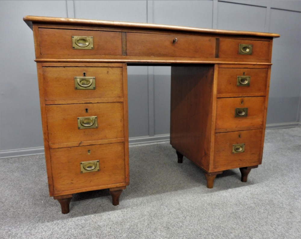 RARE 19TH CENTURY SHIPS DESK View III