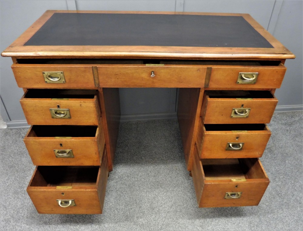 RARE 19TH CENTURY SHIPS DESK View X
