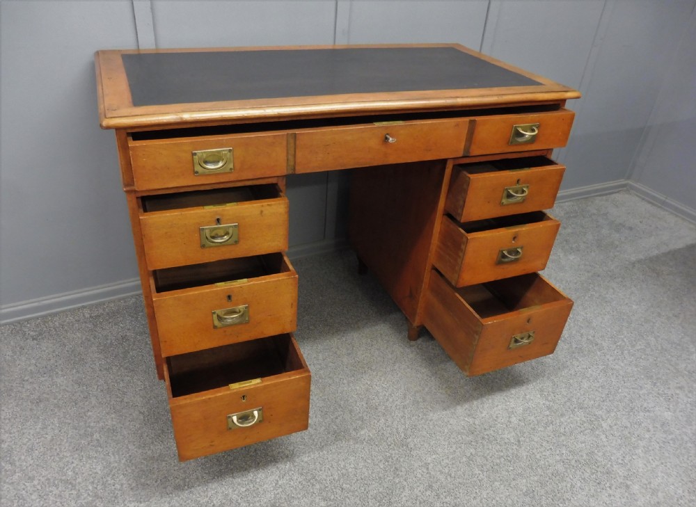RARE 19TH CENTURY SHIPS DESK View XI