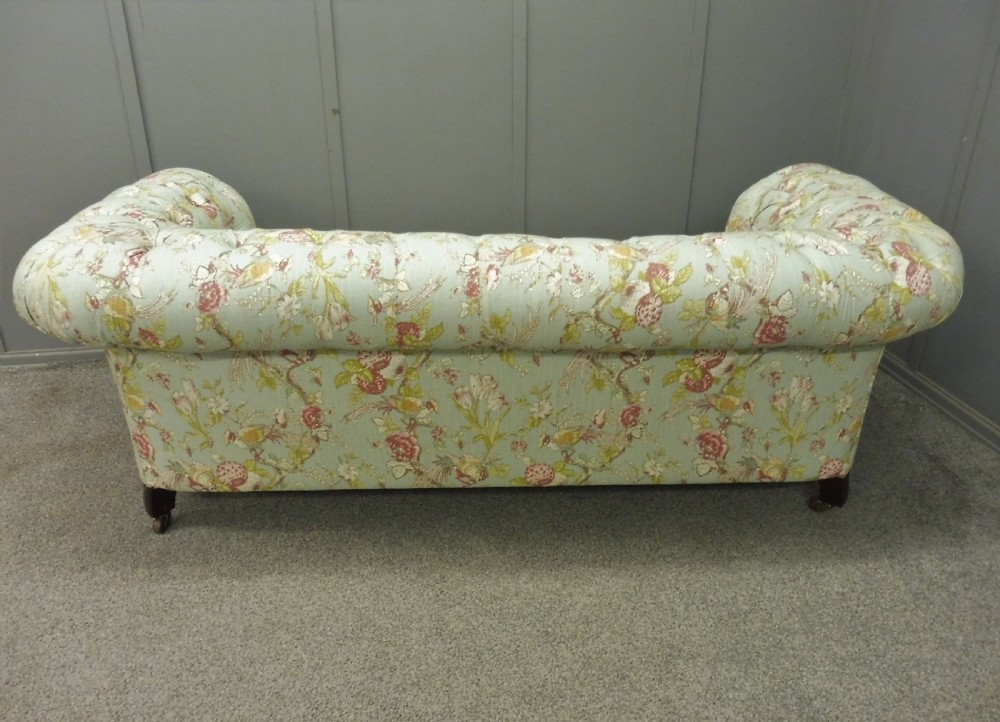 FULLY RESTORED ANTIQUE CHESTERFIELD SOFA View XII