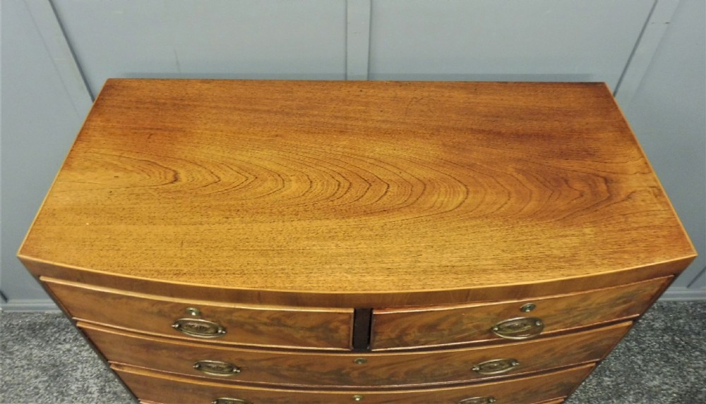 GEORGIAN MAHOGANY CHEST OF DRAWERS CIRCA 1780-1800 View VI