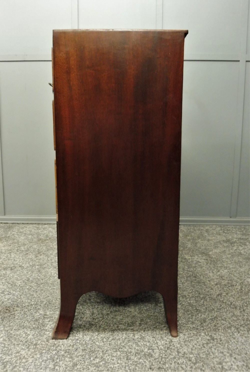 GEORGIAN MAHOGANY CHEST OF DRAWERS CIRCA 1780-1800 View VII