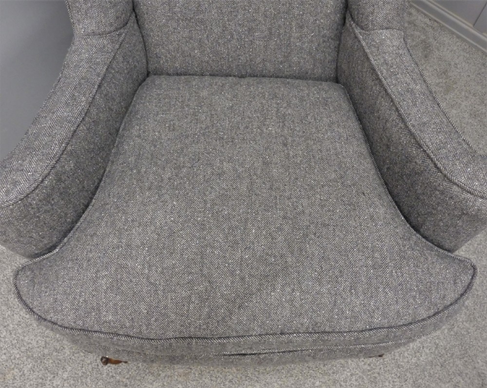 GEORGIAN STYLE EDWARDIAN ARMCHAIR View VII