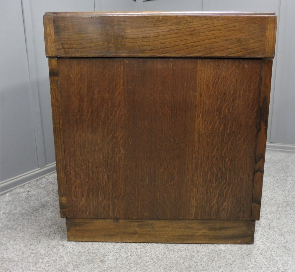 OAK ART DECO DESK View V