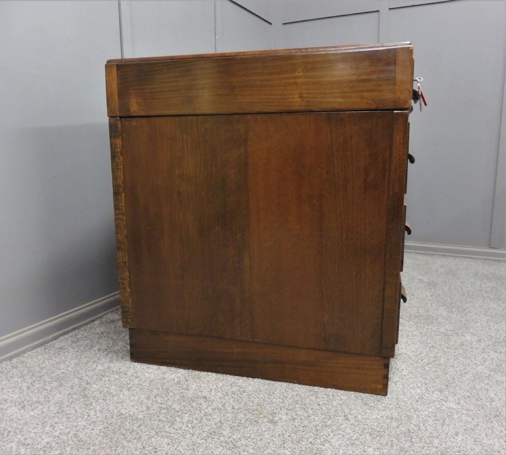 OAK ART DECO DESK View VII