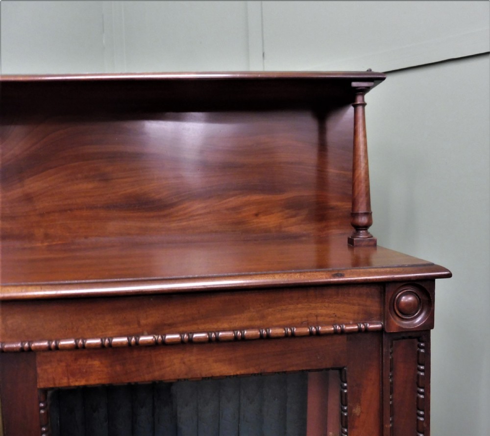 FINE QUALITY CHIFFIONER BOOKCASE ATTRIBUTED TO GILLOWS OF LANCASTER View VIII