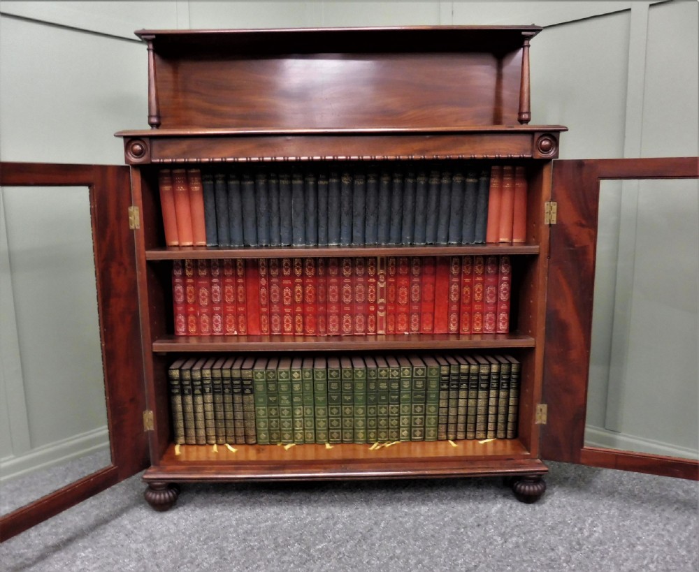 FINE QUALITY CHIFFIONER BOOKCASE ATTRIBUTED TO GILLOWS OF LANCASTER View X