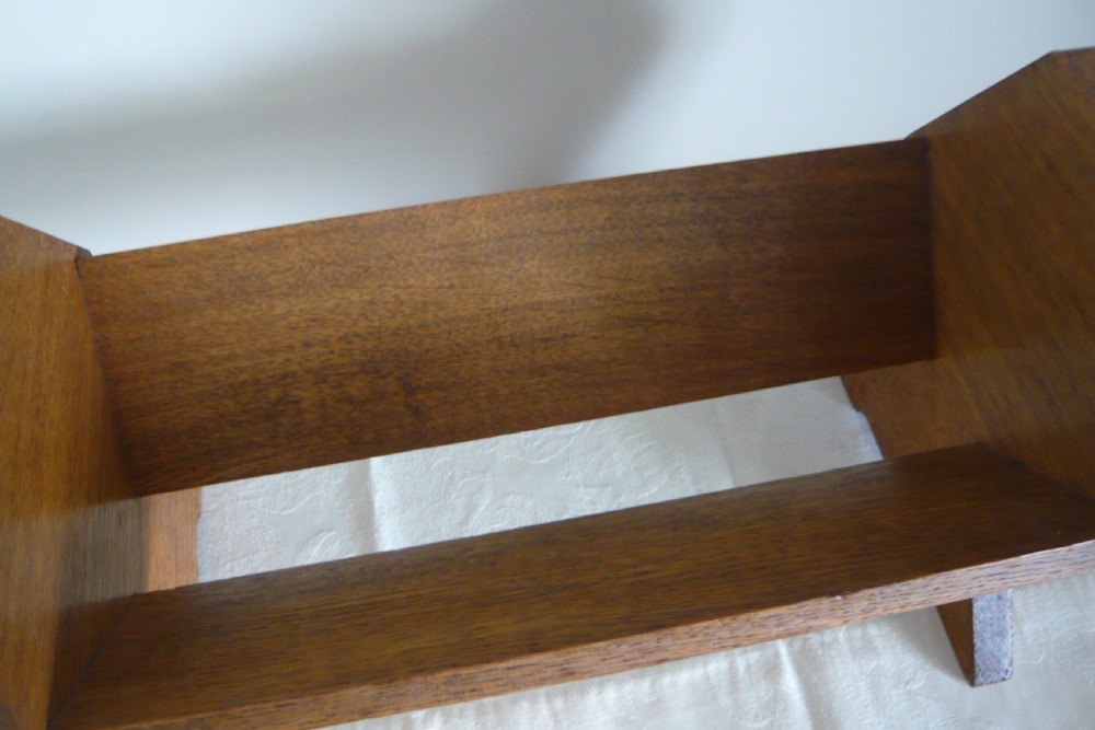 Edwardian Oak Book Trough Nautical Interest c1910 View IV