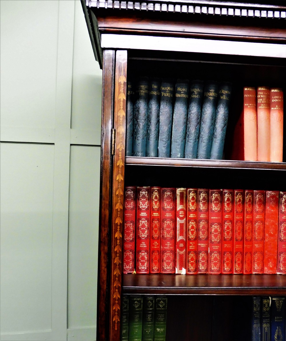 UNUSUAL 19TH CENTURY OPEN BOOKCASE View IV