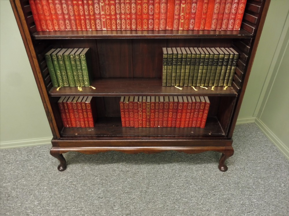UNUSUAL 19TH CENTURY OPEN BOOKCASE View VIII