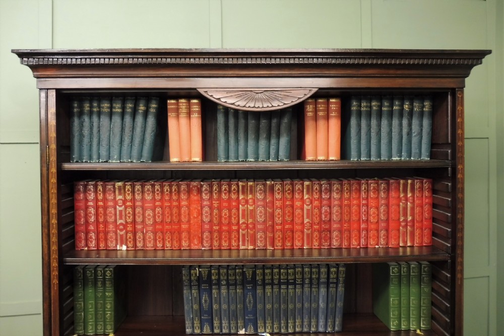 UNUSUAL 19TH CENTURY OPEN BOOKCASE View IX