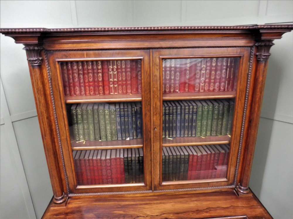 EARLY 19TH CENTURY ROSEWOOD BOOKCASE View VI