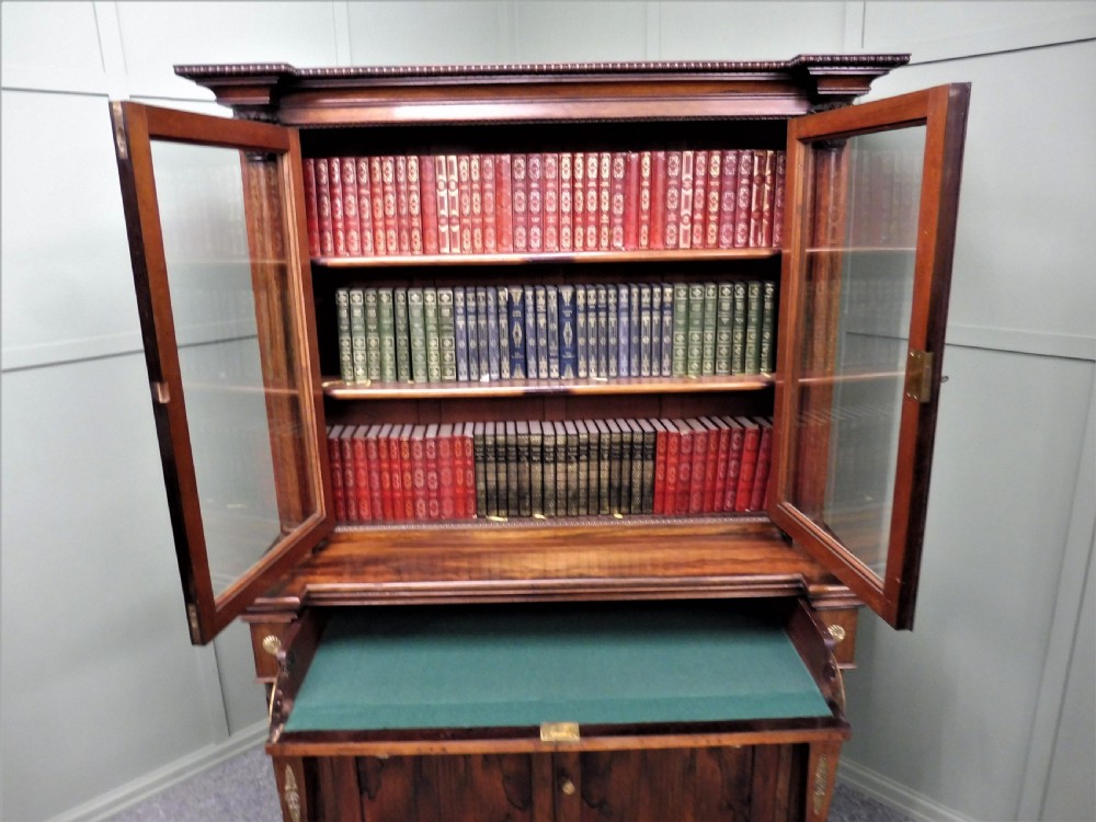 EARLY 19TH CENTURY ROSEWOOD BOOKCASE View IX
