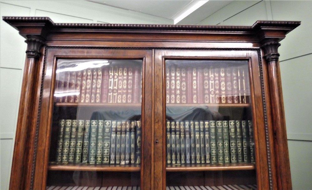 EARLY 19TH CENTURY ROSEWOOD BOOKCASE View XIII