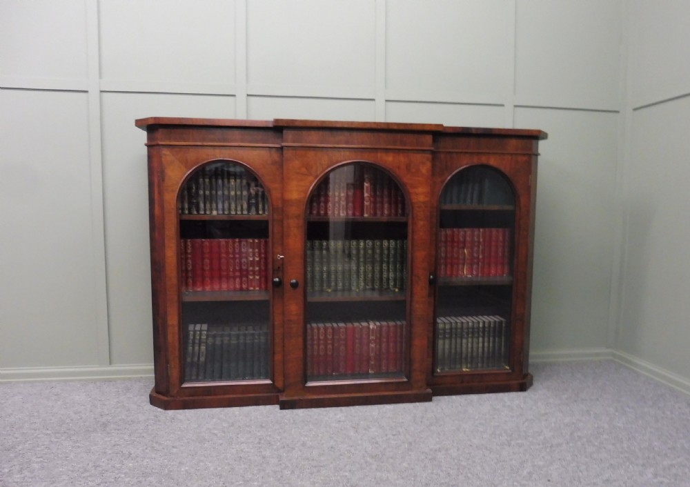19TH CENTURY ROSEWOOD BOOKCASE