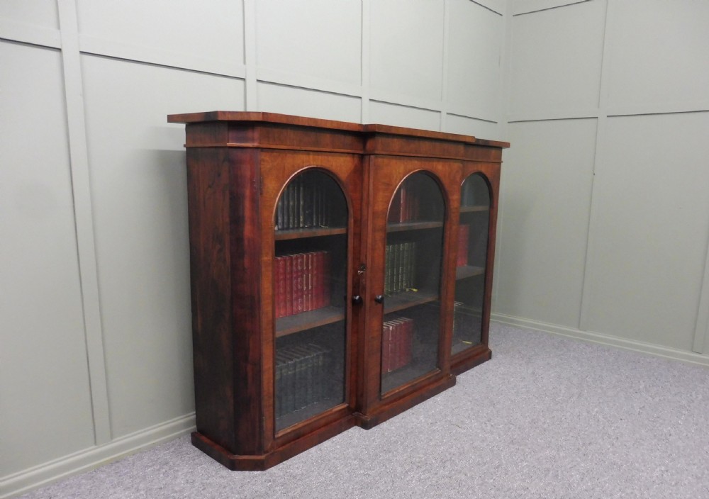 19TH CENTURY ROSEWOOD BOOKCASE View III