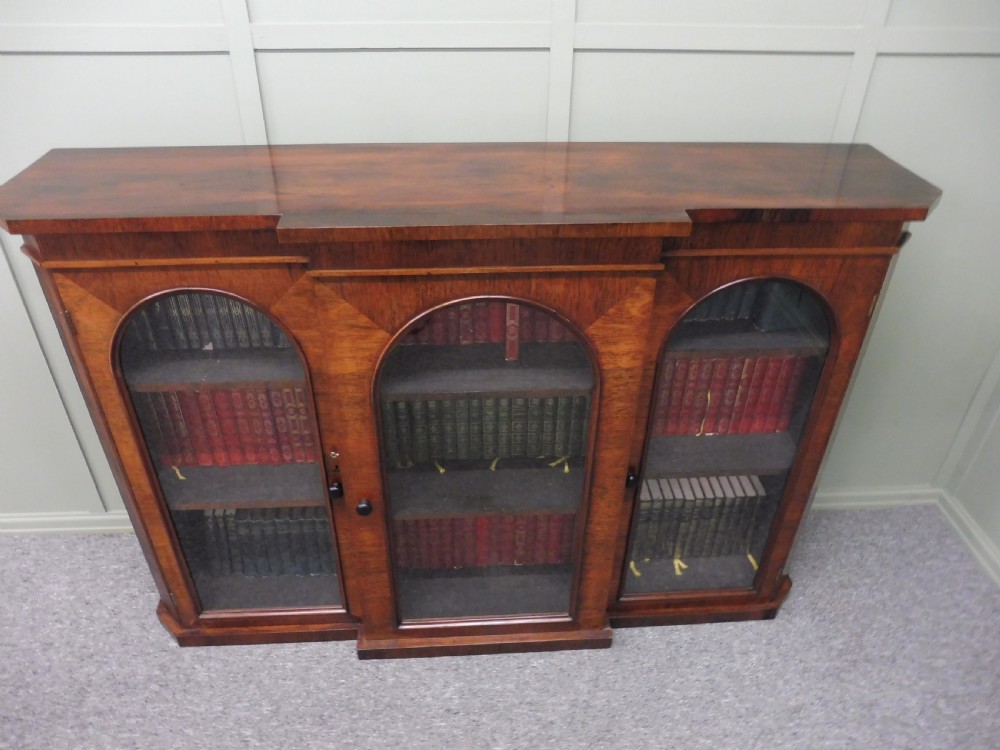 19TH CENTURY ROSEWOOD BOOKCASE View IV