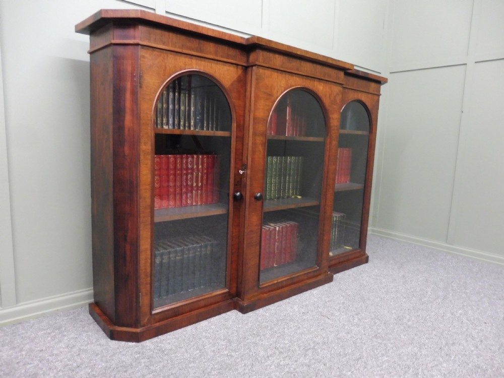 19TH CENTURY ROSEWOOD BOOKCASE View VIII