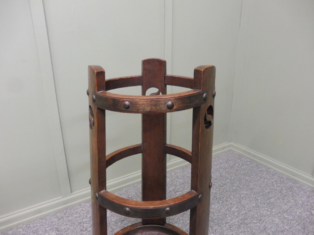 ARTS AND CRAFTS STICK STAND BY WYLIE AND LOCHHEAD View III