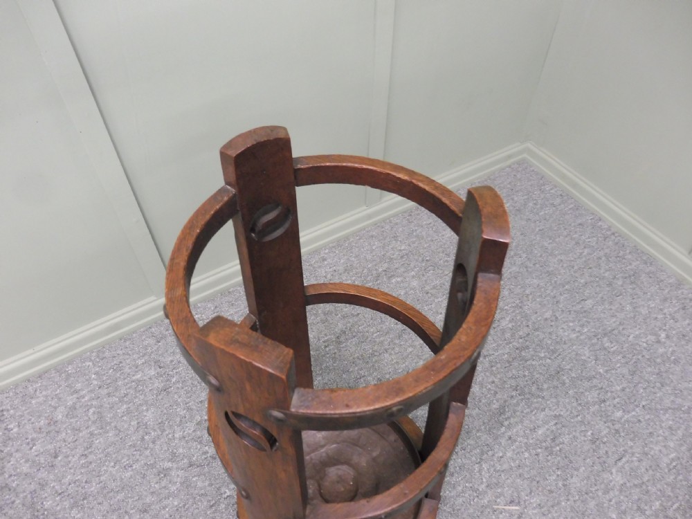 ARTS AND CRAFTS STICK STAND BY WYLIE AND LOCHHEAD View V