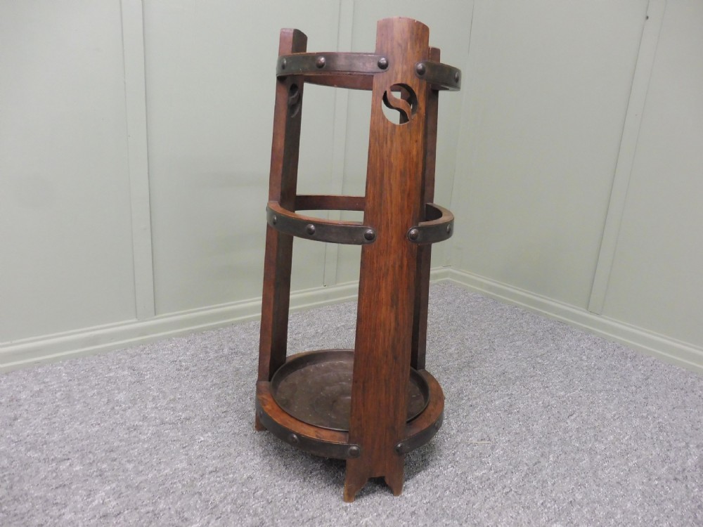 ARTS AND CRAFTS STICK STAND BY WYLIE AND LOCHHEAD View VI