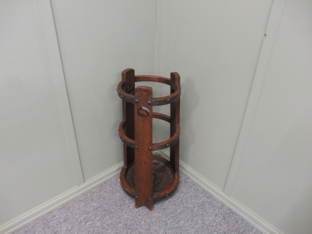 ARTS AND CRAFTS STICK STAND BY WYLIE AND LOCHHEAD View IX