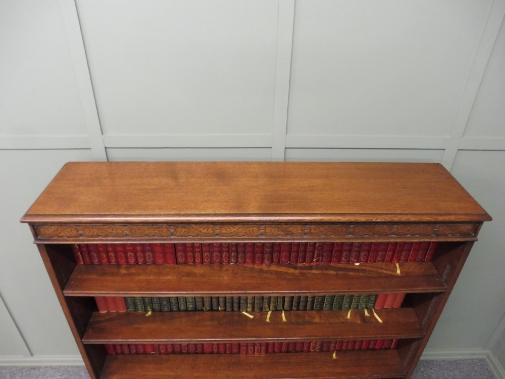 ANTIQUE OAK BOOKCASE View V