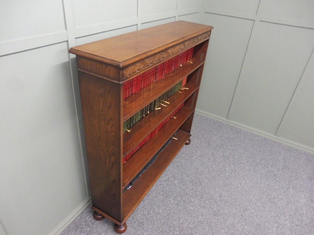 ANTIQUE OAK BOOKCASE View VI