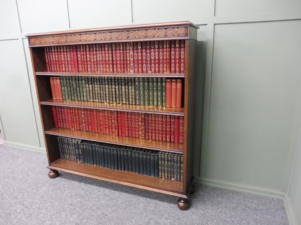 ANTIQUE OAK BOOKCASE View VII