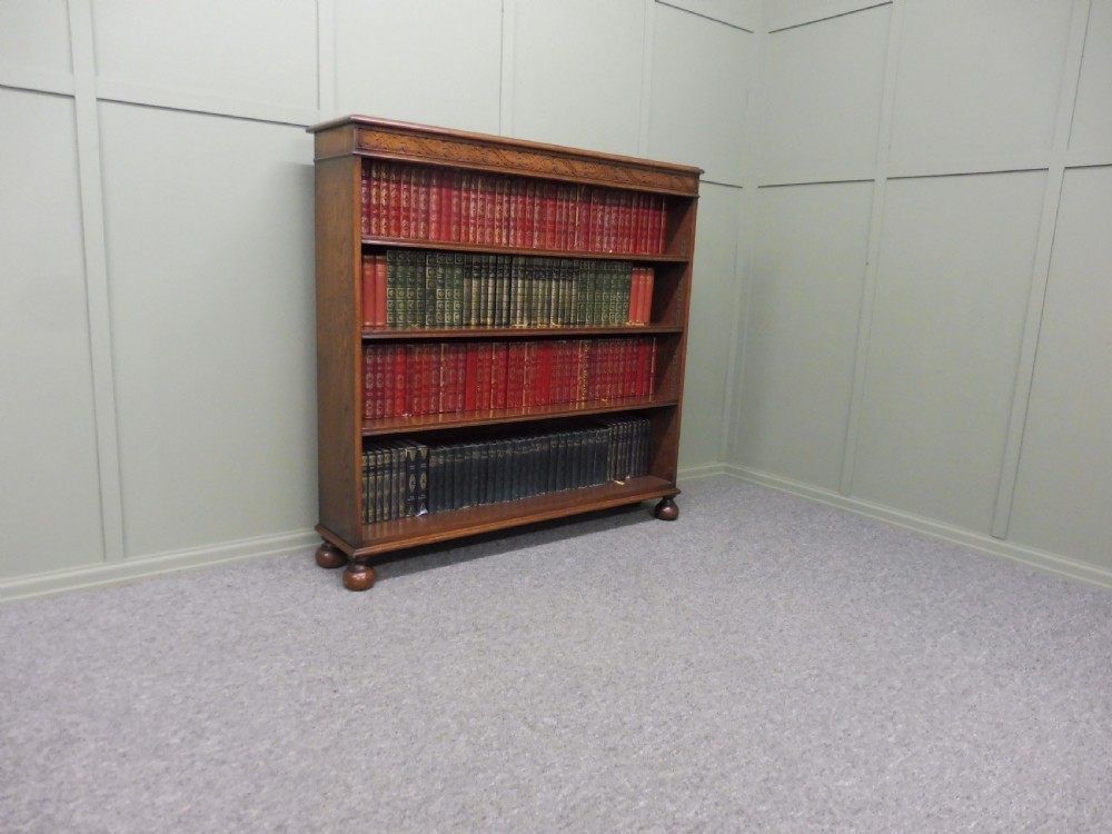 ANTIQUE OAK BOOKCASE View VIII