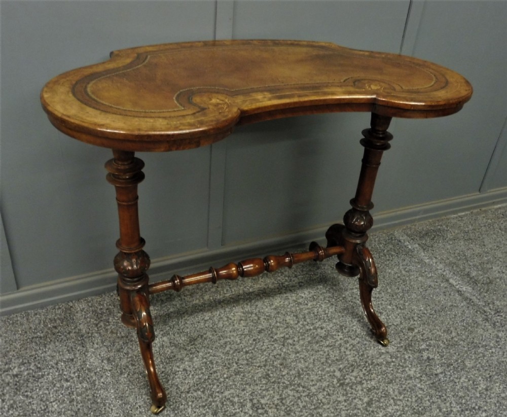 BEAUTIFUL VICTORIAN LADIES WRITING TABLE View III