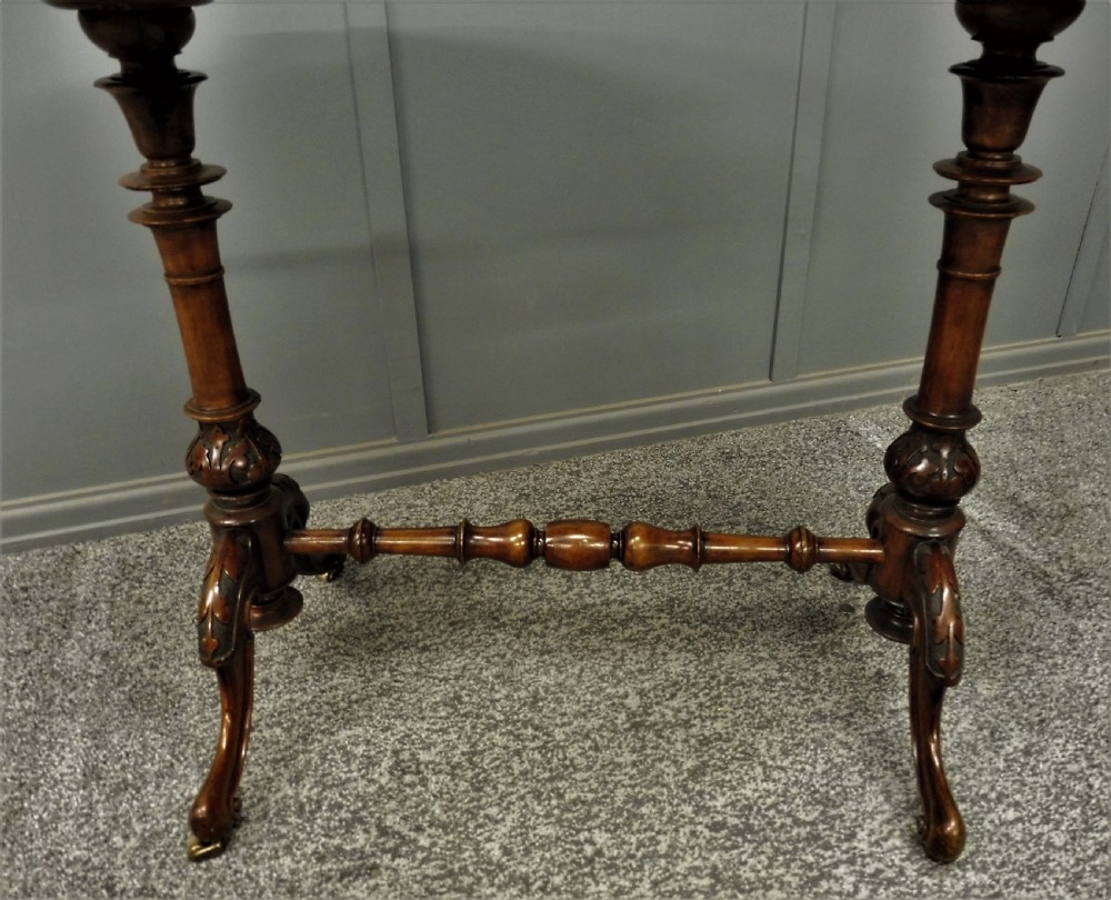BEAUTIFUL VICTORIAN LADIES WRITING TABLE View VIII