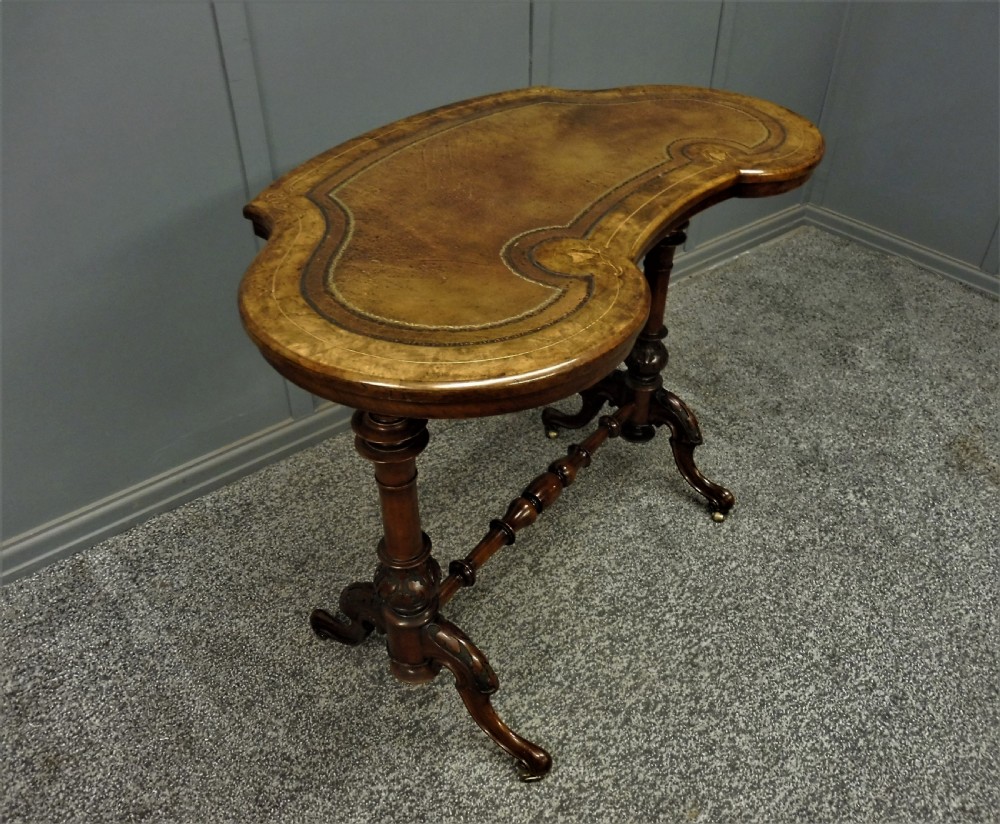 BEAUTIFUL VICTORIAN LADIES WRITING TABLE View XI