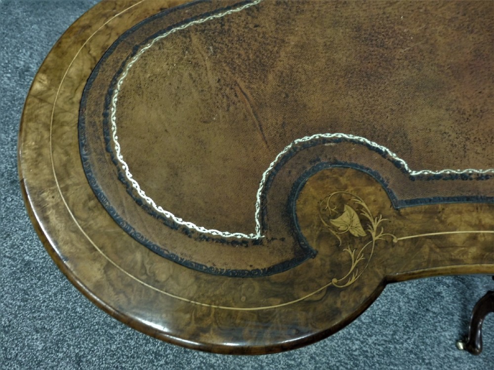 BEAUTIFUL VICTORIAN LADIES WRITING TABLE View XII