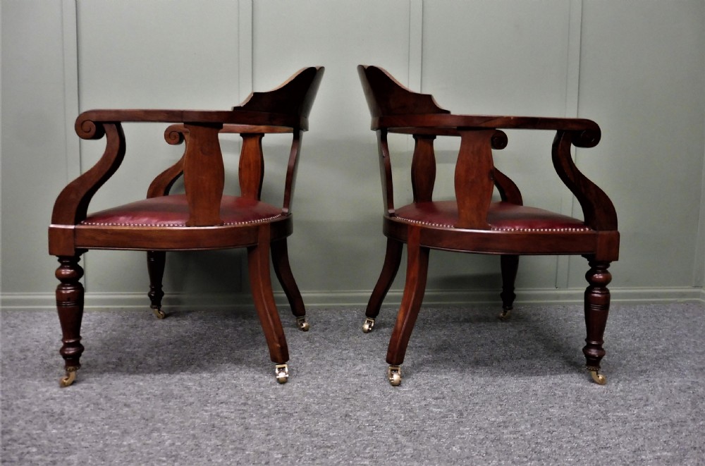 PAIR OF DESK OR LIBRARY CHAIRS View VII