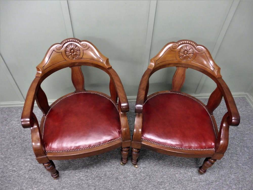 PAIR OF DESK OR LIBRARY CHAIRS View VIII