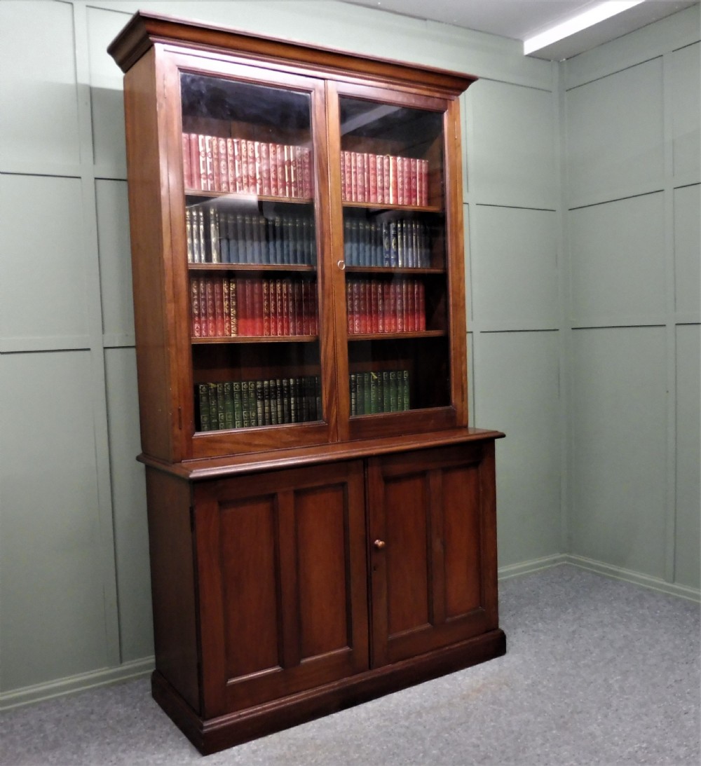 EARLY 20TH CENTURY SCHOOL BOOKCASE View II